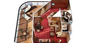 Oceania Cruise Line Croisière Nautica cabine suite Owner's