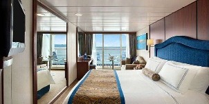 Oceania Cruise Line Croisière Nautica cabine Véranda niveau concierge