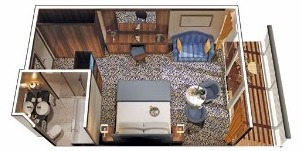 Oceania Cruise Line Croisière Regatta cabine suite Penthouse