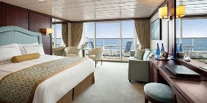 Oceania Cruise Line Croisière Sirena cabine suite Penthouse