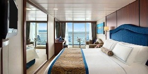 Oceania Cruise Line Croisière Sirena cabine Véranda niveau concierge